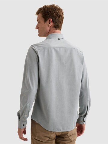 VANGUARD Regular fit Overhemd 'Elevated Knit shirt with two-tone effect' in Blauw
