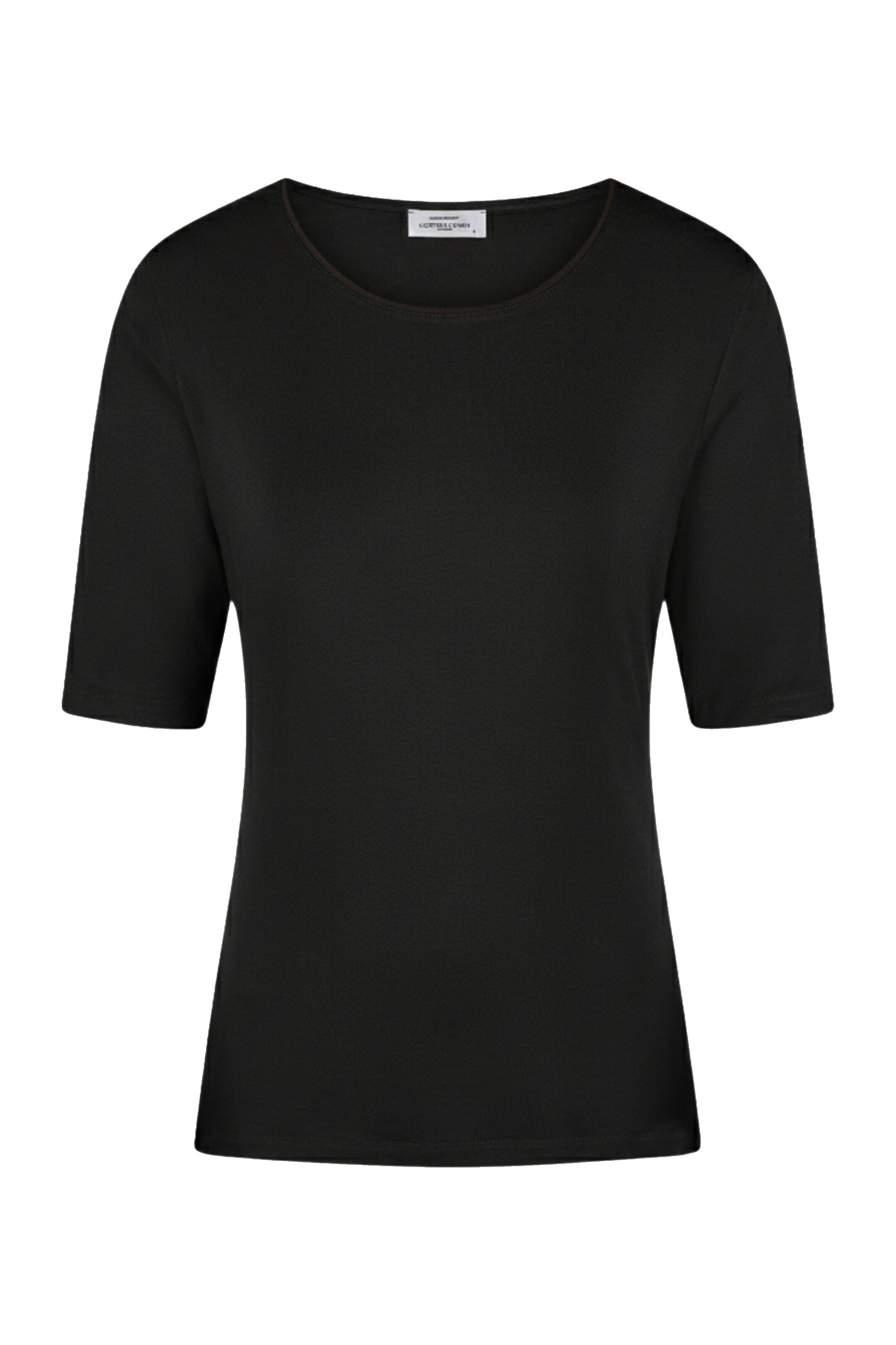 Cotton Candy Shirt in Zwart: voorkant