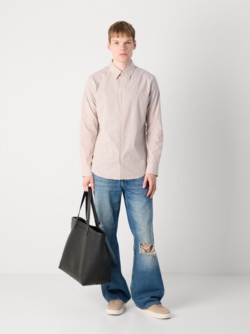 Slim fit Camicia di Calvin Klein in arancione