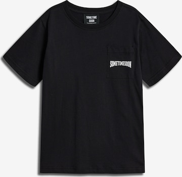 SOMETIME SOON Shirt in Black: front