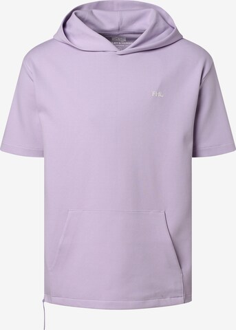 Sweat-shirt ' ' Finshley & Harding London en violet : devant