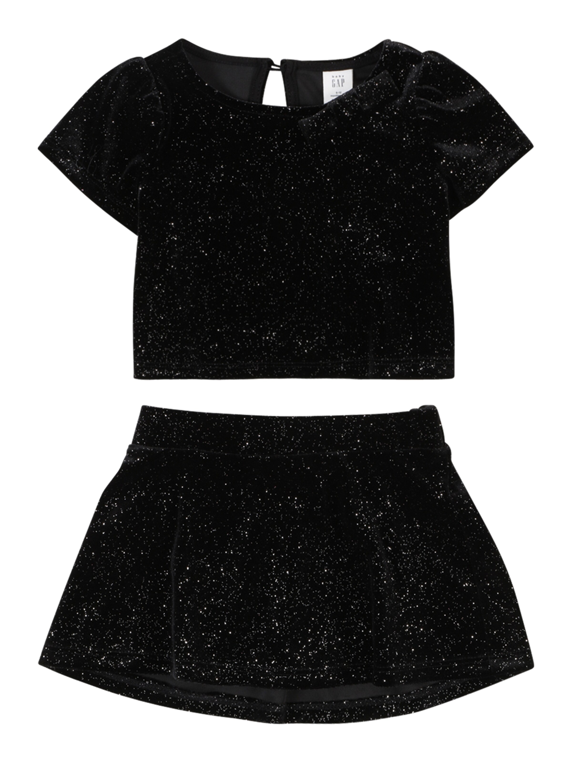 GAP Set in Schwarz: Vorderseite