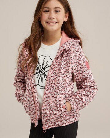 Giacca di mezza stagione di WE Fashion in rosa: frontale