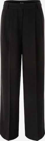 Aniston CASUAL Pleated Pants in Black: front