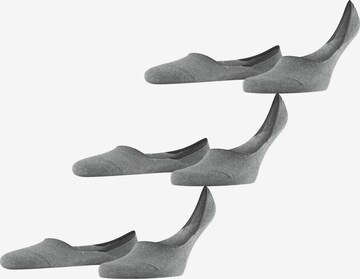 FALKE Füßlinge 'Step Medium Cut 3-Pack' in Grau: Vorderseite