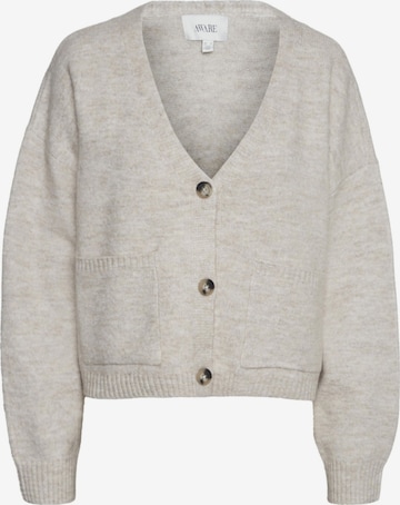 VERO MODA Strickjacke 'VMGemma' in Grau: Vorderseite