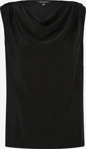 COMMA Shirt in Zwart: voorkant