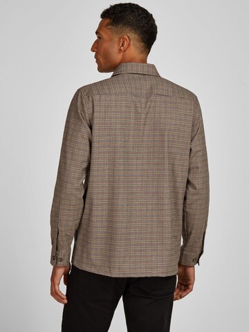 Coupe regular Chemise HECHTER PARIS en marron