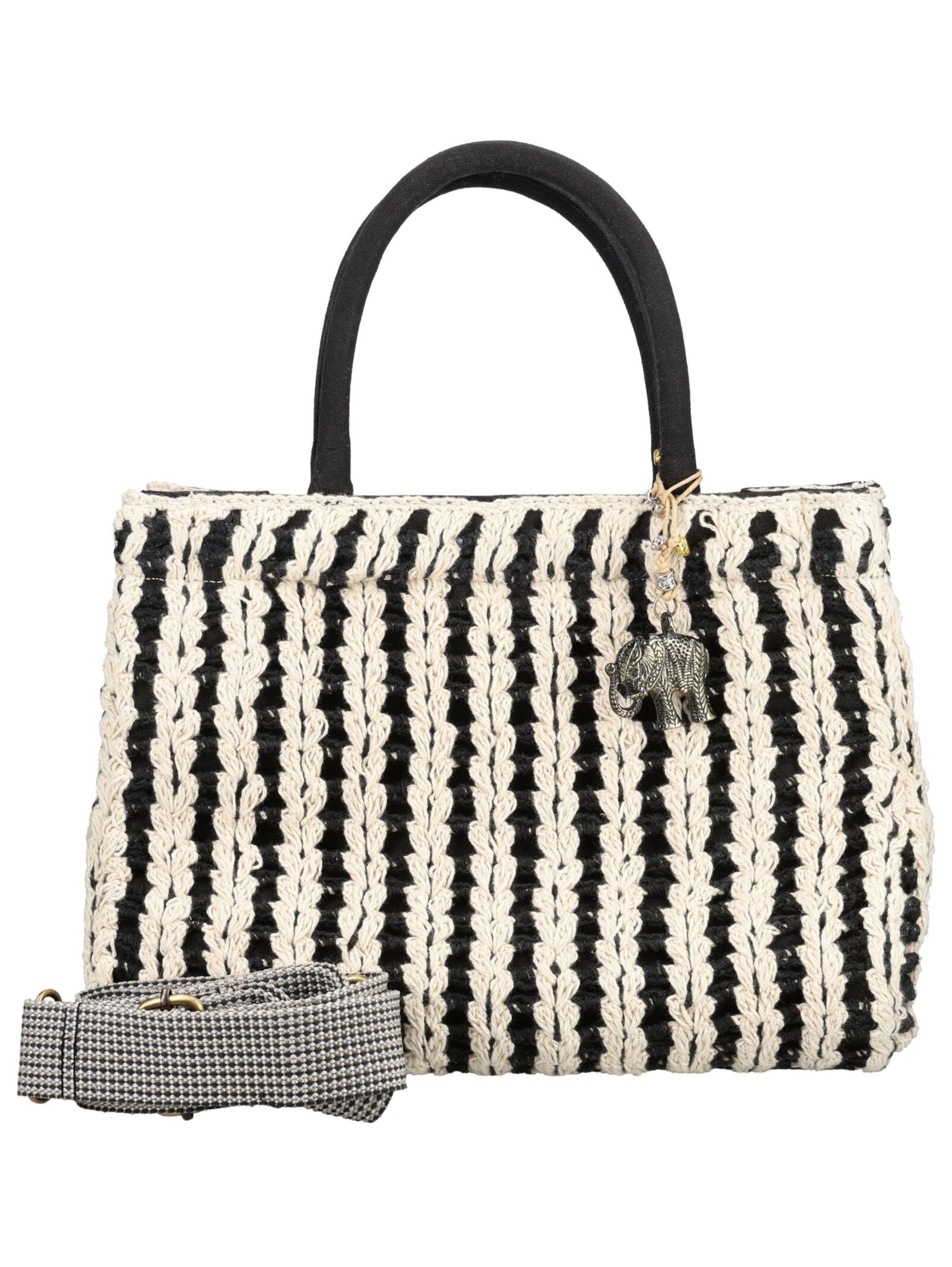 ANOKHI Handbag in Black: front