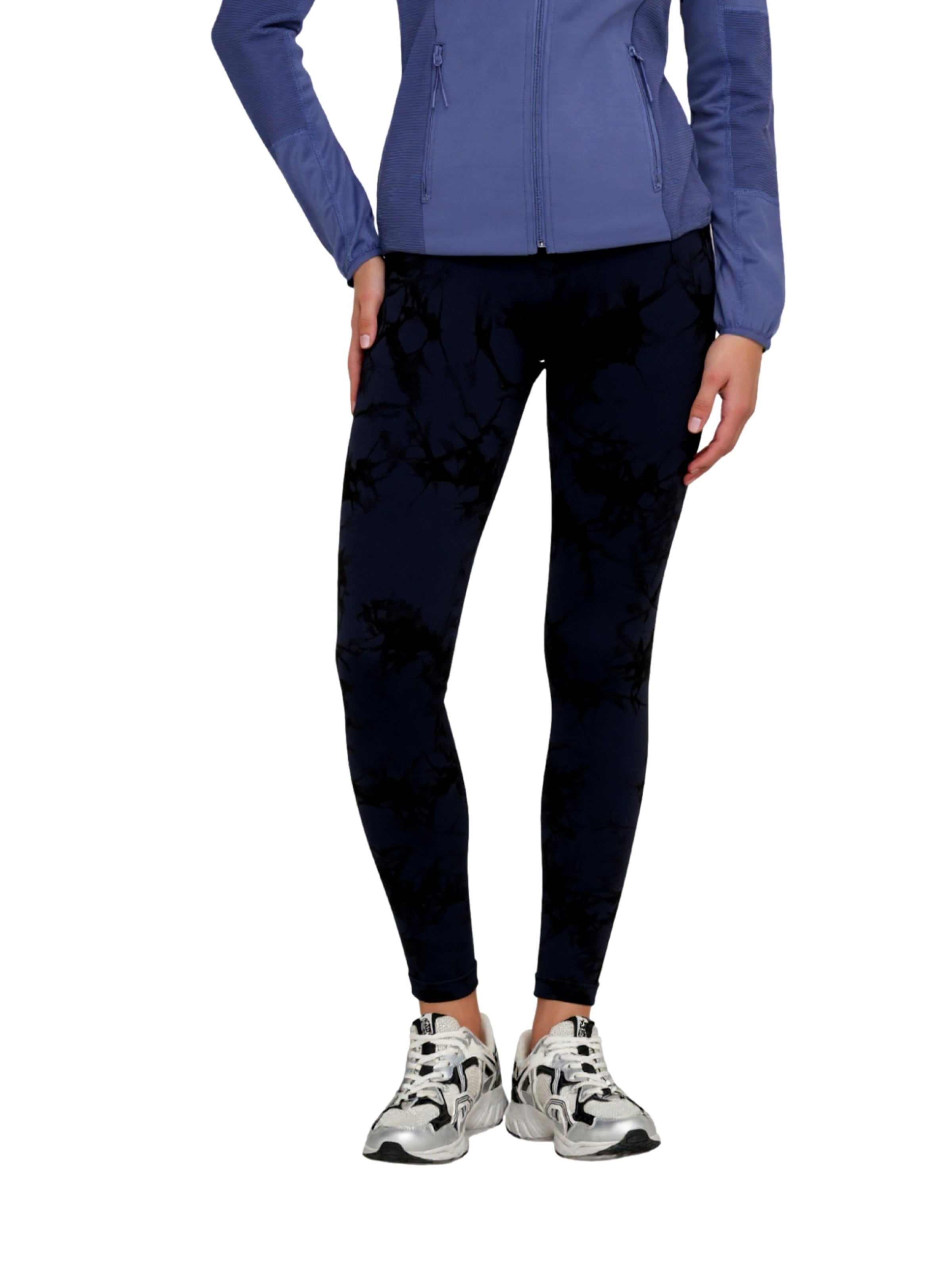 ONLY PLAY Slimfit Leggings 'Cava Life' in Zwart: voorkant