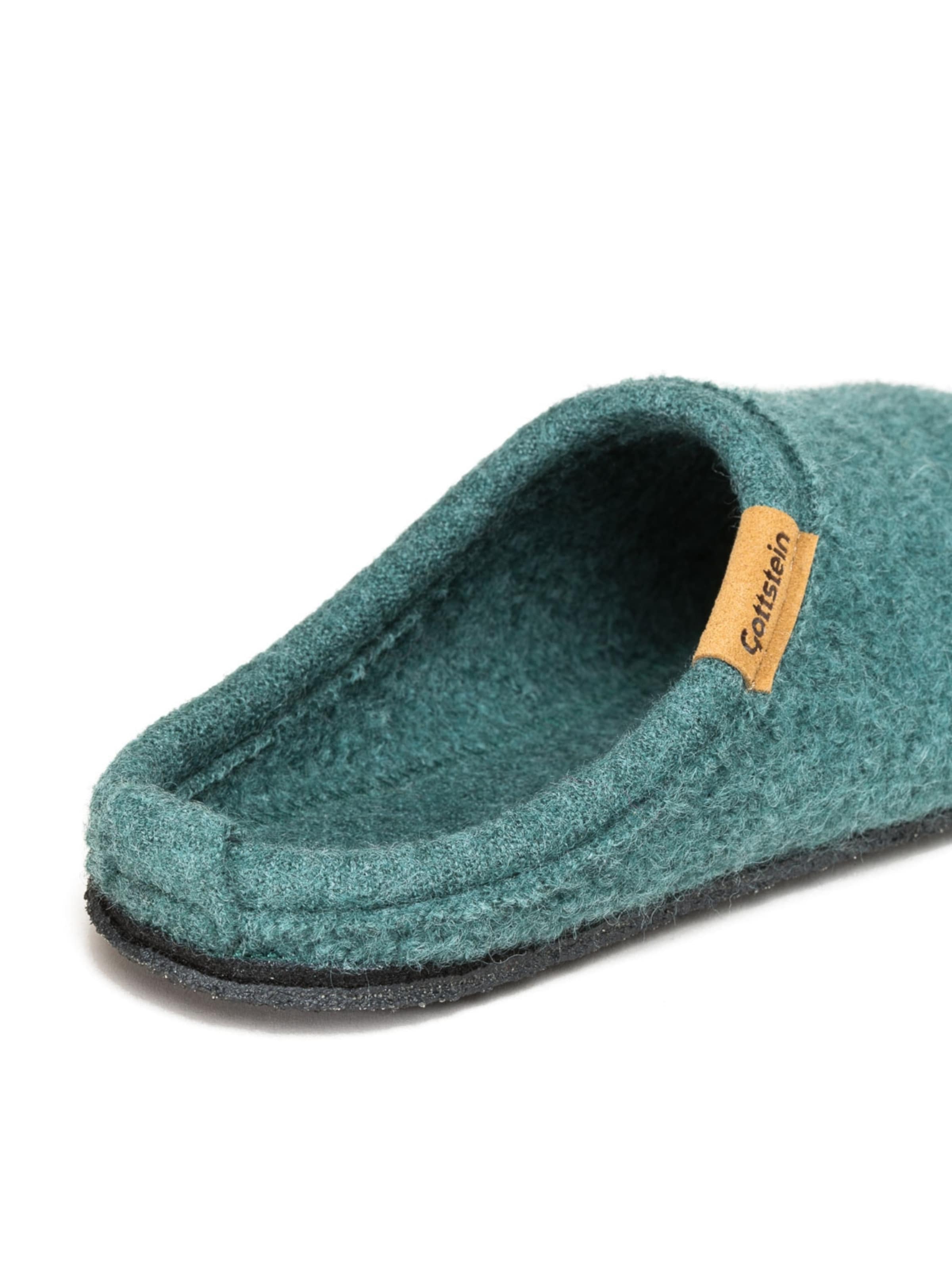 Gottstein Hausschuh 'Walkpantoffel Alpine Light'‌‌‌‌‌‌‌ in Grün