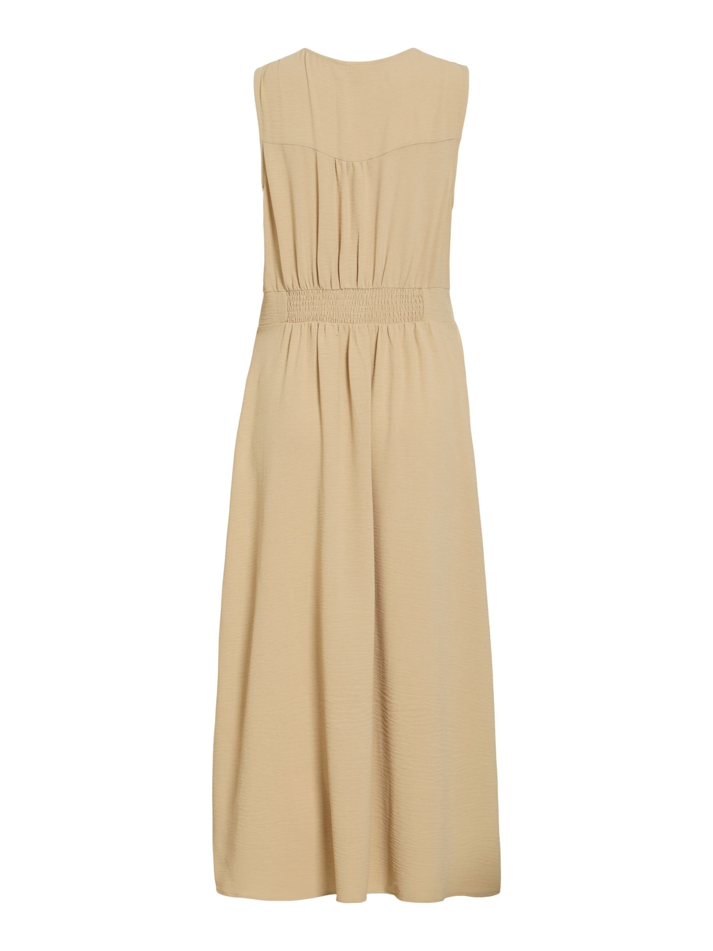 VILA Kleid in Beige
