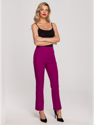 Makover - Slimfit Pantalón en lila