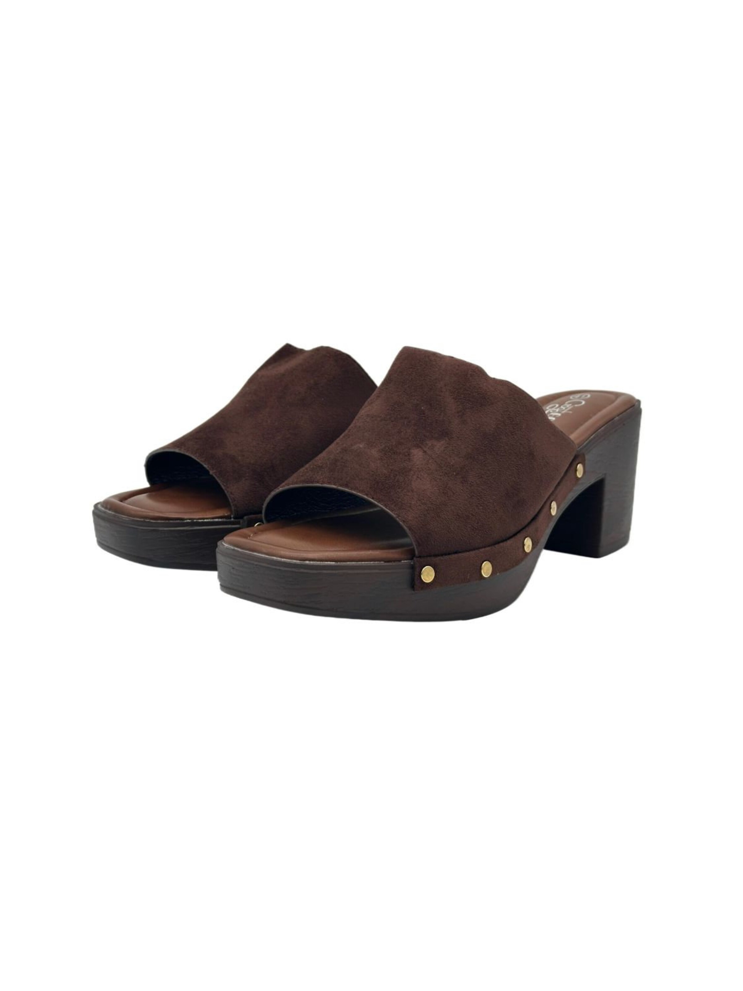 Nowaland Mules in Brown