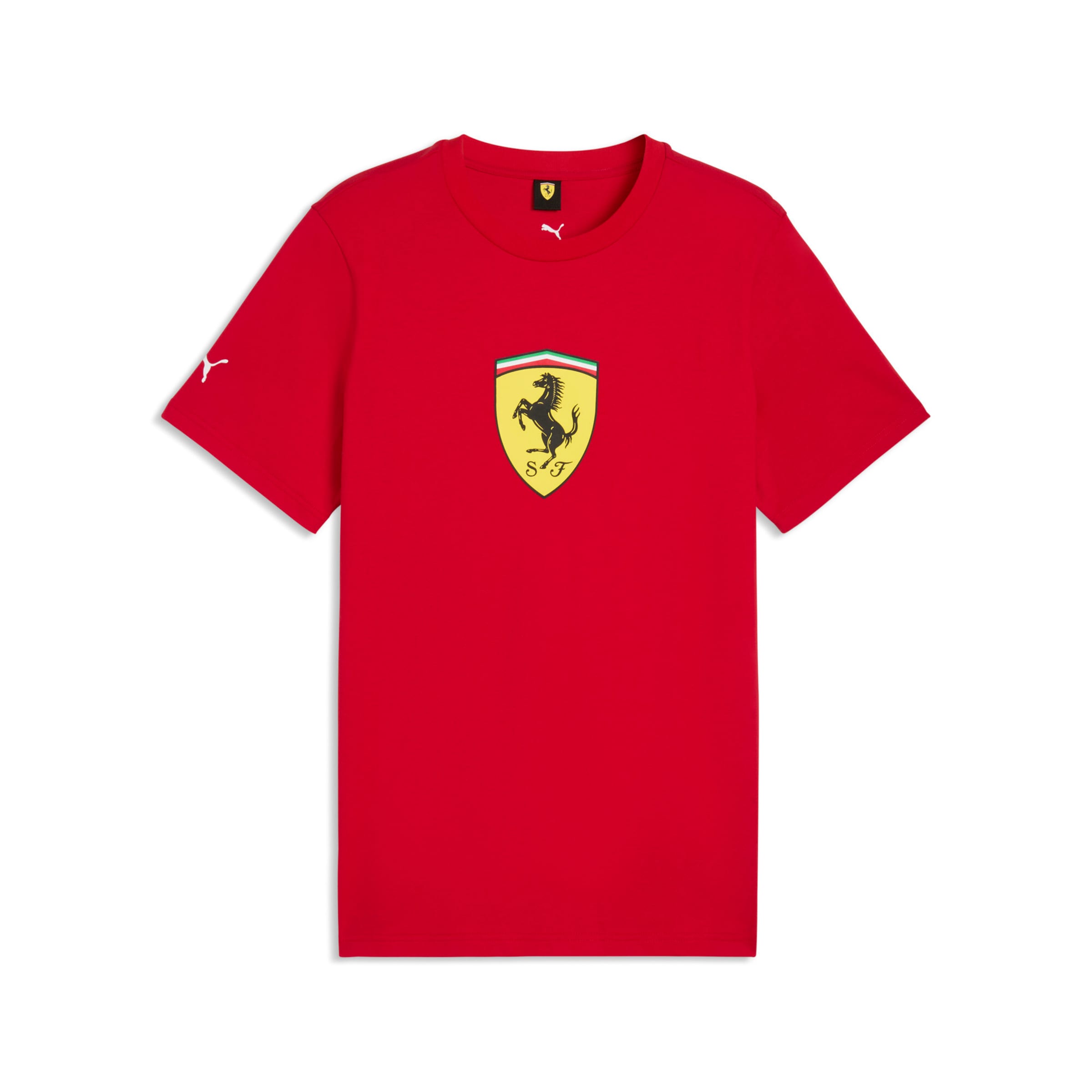PUMA Funktionsshirt 'Scuderia Ferrari' in gelb / grün / rot / schwarz, Produktansicht
