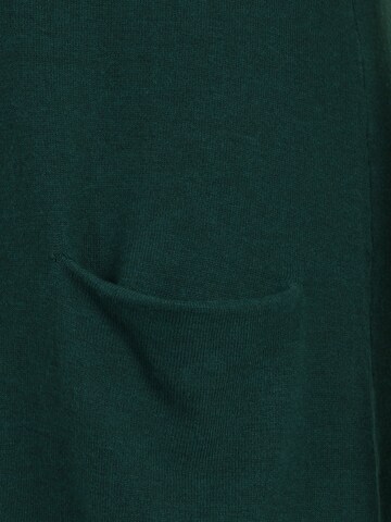 PULZ Jeans Gebreid vest 'SARA' in Groen