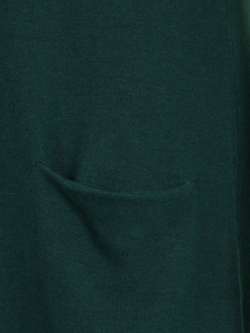 PULZ Jeans Πλεκτή ζακέτα 'SARA' σε πράσινο