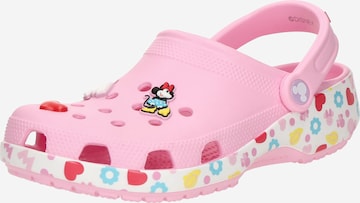 rožinė Crocs Atviri batai 'MckyFrndsMinnieCls': priekis