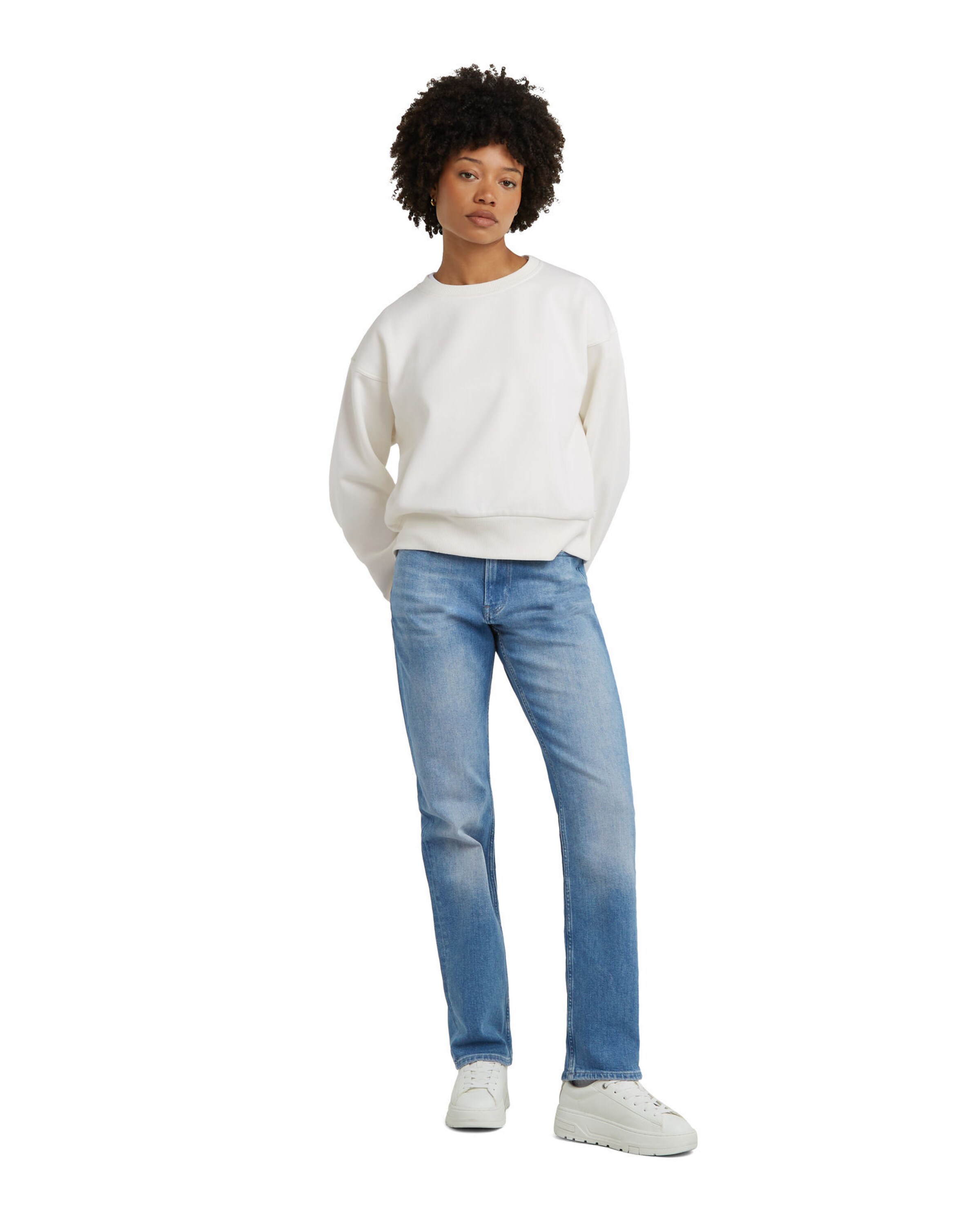 Sweat-shirt 'Premium Core' G-STAR en blanc