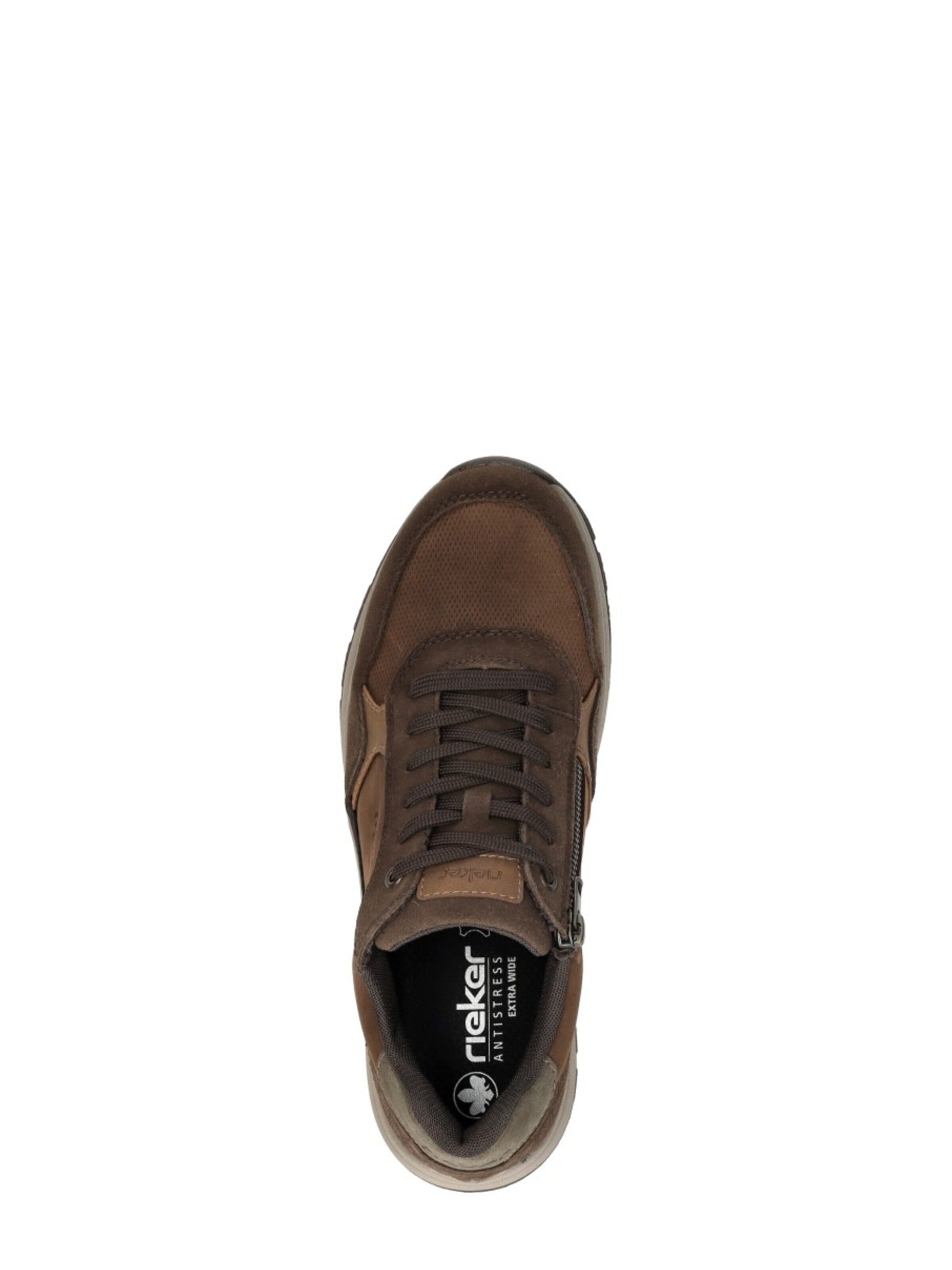 Rieker Sneakers laag 'Veterschoenen Laag' in Bruin