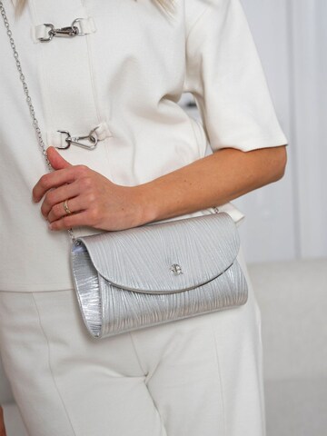 Tomshop24-7 Clutch 'Rovicky Nela' in Silver