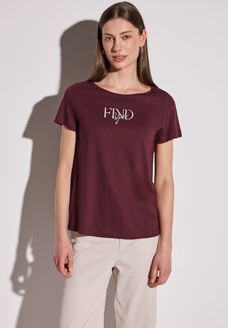 STREET ONE Shirt in Red: front