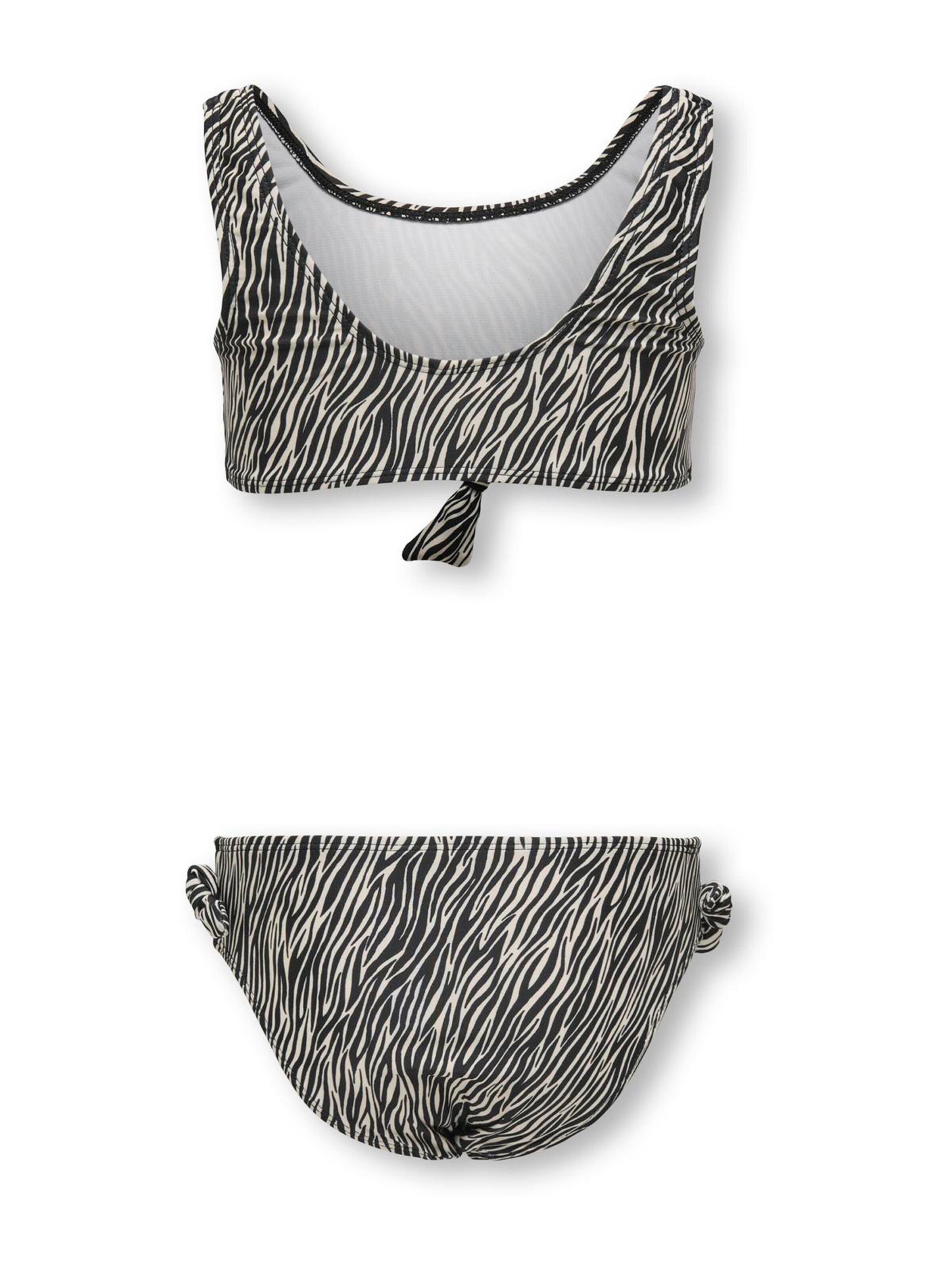 ONLY GIRLS Bustier Bikini 'KOGBEACH' - fekete