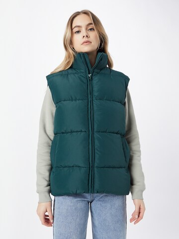 Monki - Chaleco en verde: frente