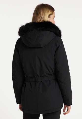 DreiMaster Klassik Winterjacke in Schwarz