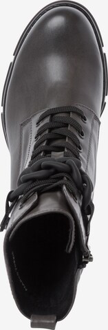 MARCO TOZZI Lace-Up Ankle Boots in Grey