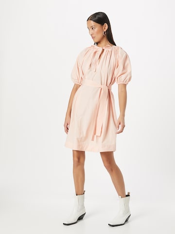 Robe 'Dumpa' BOSS Orange en rose : devant