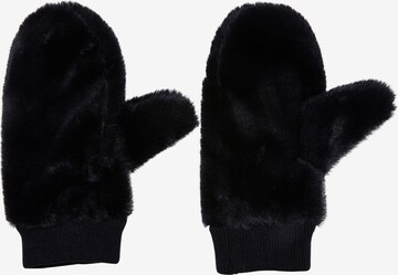 Urban Classics Mittens in Black: front