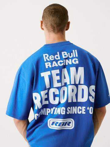 Red Bull Racing x Pepe Jeans Футболка 'Team Records' в Синий