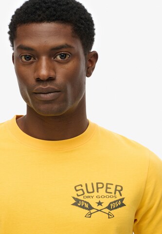 T-Shirt 'Lo-Fi Outdoors' Superdry & Co en jaune