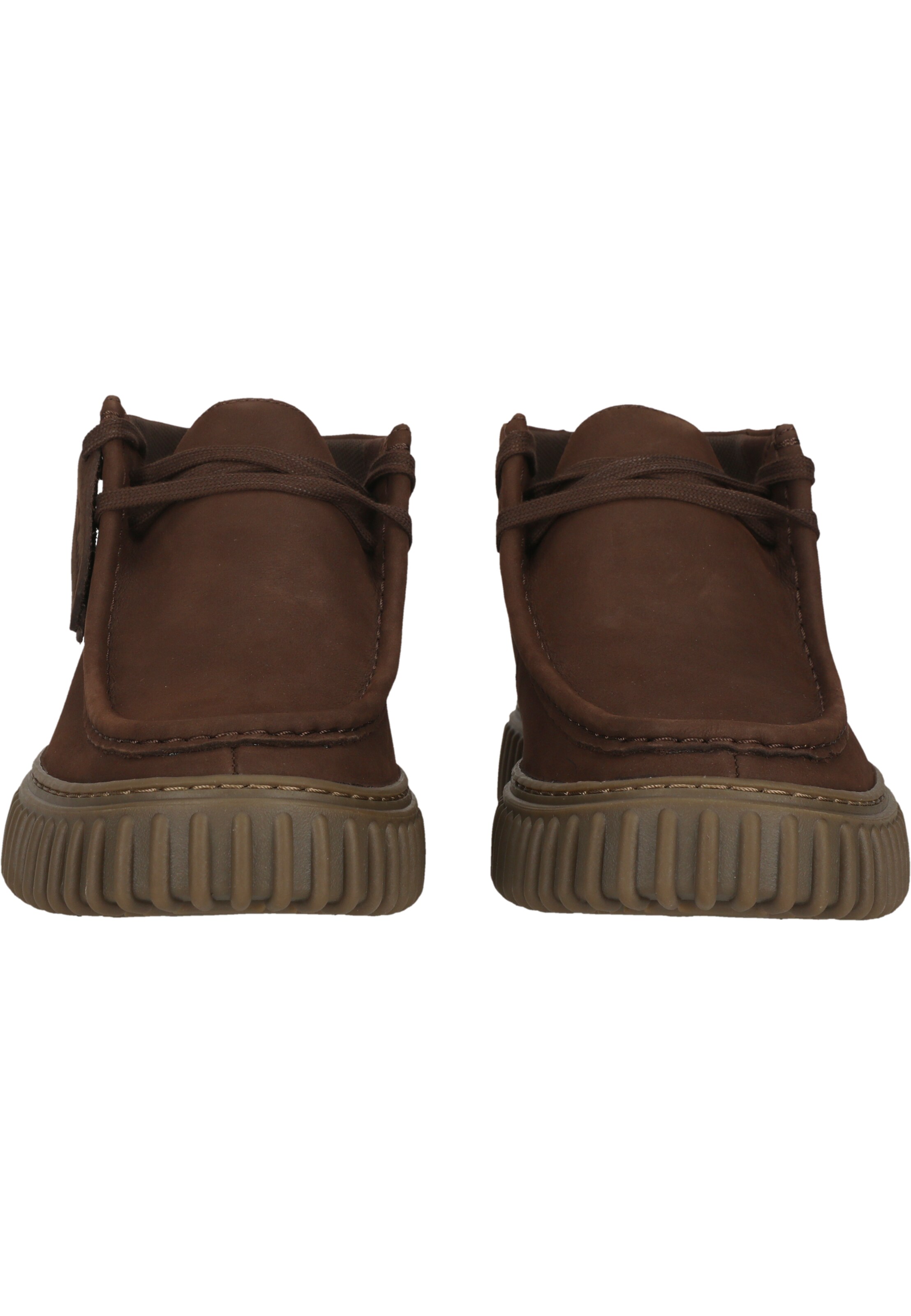 CLARKS Schnürschuhe 'Torhill High' in Braun