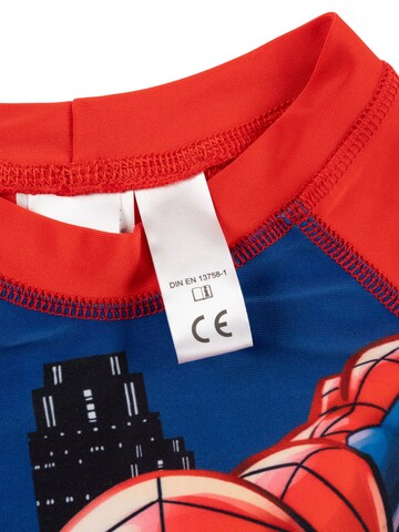 SPIDERMAN Sports swimwear 'Marvel UV-Schutz 30' in Red