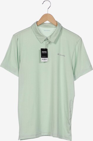 COLUMBIA Poloshirt M in Grün: predná strana