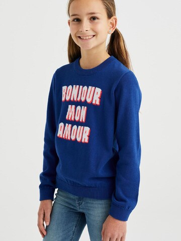 WE Fashion Pullover in Blau