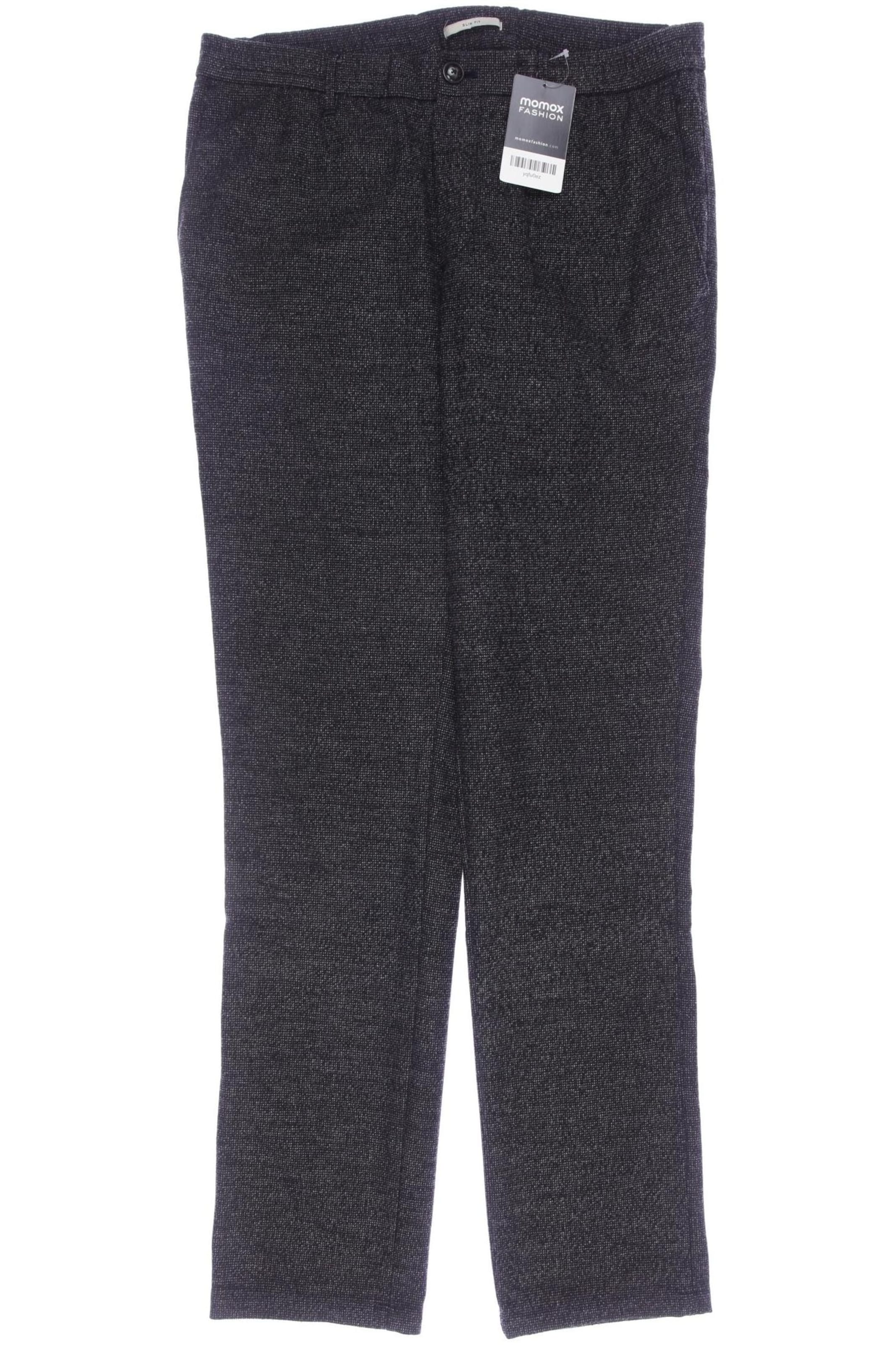 MANGO MAN Pants in 30 in Grey: front