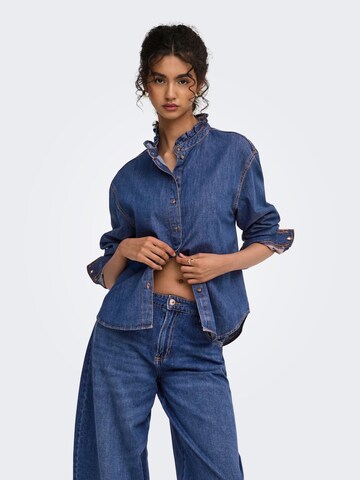 ONLY Bluse i blå: forside