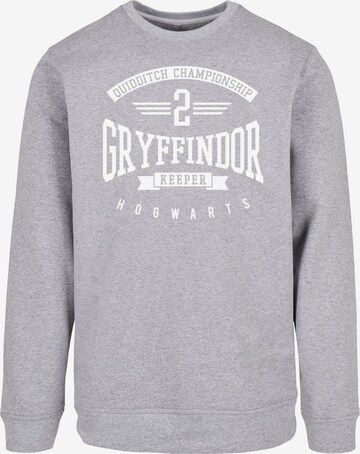 Felpa 'Harry Potter - Gryffindor Keeper' di ABSOLUTE CULT in grigio: frontale