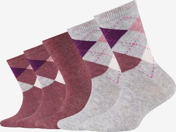 camano Socken in Grau: predná strana