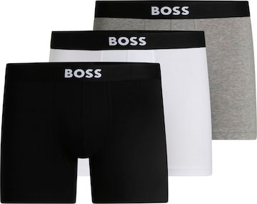 BOSS Boxershorts in Grijs: voorkant