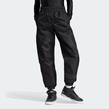 ADIDAS ORIGINALS Loose fit Pants in Black: front