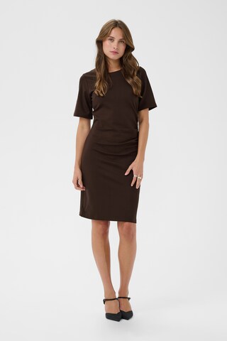 SAINT TROPEZ Jurk 'Genny' in Bruin