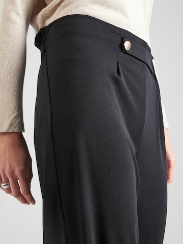 ABOUT YOU Regular Trousers 'Emely' in Black