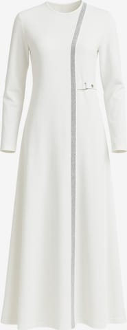 fashionshowcase Dress 'Leila-Ferace' in White: front