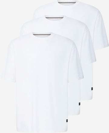 BLEND Shirt ' BHKriso 3 Pack ' in Wit: voorkant