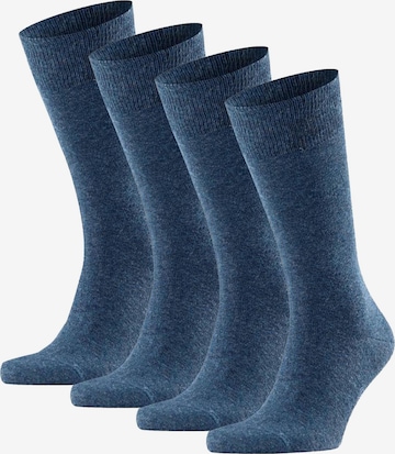 Chaussettes FALKE en bleu : devant