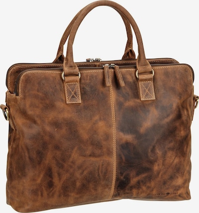 GREENBURRY Aktentasche 'Vintage 1538 ' in dunkelbraun, Produktansicht